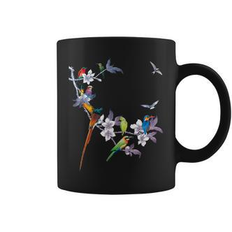 Blumen Florist Rosen Vögel Kolibri Tassen - Seseable De