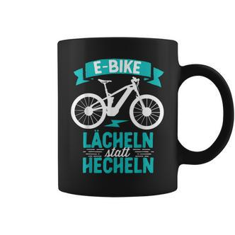 E Bike Lächeln Statt Hecheln Fahrradfahrer Mountainbike Tassen - Seseable De