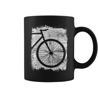 Fahrrad-Silhouette Grafik-Tassen in Schwarz, Stilvolles Radfahrer-Tee - Seseable De