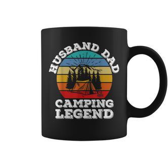 Husband Dad Camping Legend Tassen - Seseable De