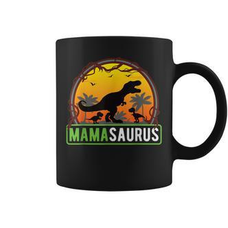 Mamasaurus T-Rex Mama 2 Kinder Dino Mutter Muttertag Tassen - Seseable De