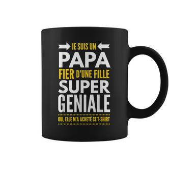 Papa von Mädchen Tassen, Lustiges Geburtstagsgeschenk für Väter - Seseable De