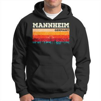Mein Mannheim Skyline Deutschland Heimat Stadt Hoodie - Seseable De
