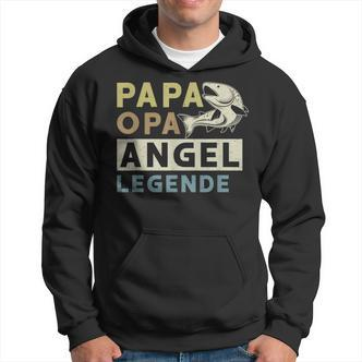 Papa Opa Angel Legende Hoodie, Perfekt für Vatertagsangler - Seseable De