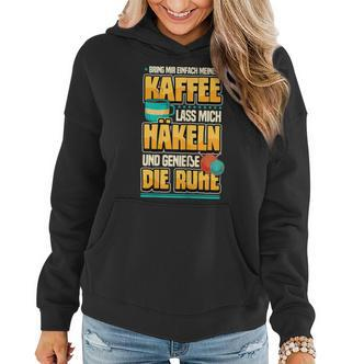 Damen Lustig Stricken Wolle Nähen Kaffee Spruch Geschenk Frauen Hoodie - Seseable De