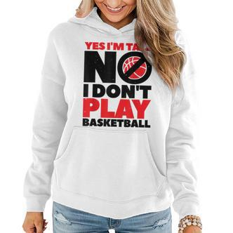 Lustiges Hoodie Ja, ich bin groß - Nein, Basketball ist nicht mein Sport - Seseable De