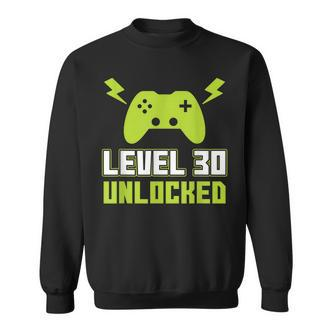 1989 30 Geburtstag Geschenk Level 30 Complete Gamer Sweatshirt - Seseable De