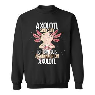 Axolotl Sind Süß Axolotl Sweatshirt - Seseable De
