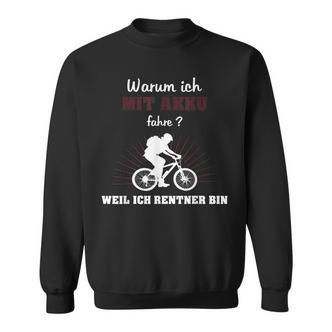 E Bike Rentner Pedelec Fahrrad Elektro Rad Ebike Sweatshirt - Seseable De