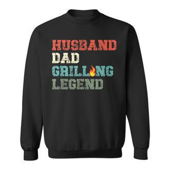 Grillen Bbq Vater Husband Grill Dad Legend Sweatshirt - Seseable De