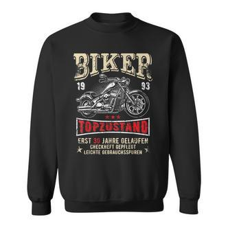 Herren 30 Geburtstag Mann Biker Geschenk Witzig Motorrad 1993 Sweatshirt - Seseable De