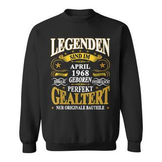 Legenden Sind Im April 1968 Geboren 55 Geburtstag Lustig V2 Sweatshirt - Seseable De
