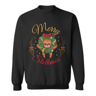 Lustiges Süßes Faultier Weihnachten Sweatshirt - Seseable De