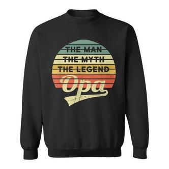 Opa Vintage Sweatshirt: Der Mann, Mythos, Legende Retro Spruch - Seseable De