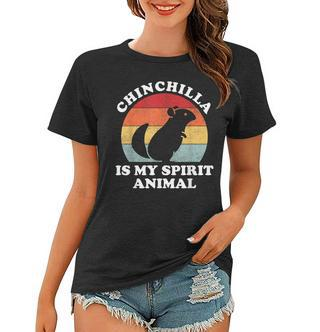 Chinchilla Ist Mein Geistertier Süßer Tierliebhaber Frauen Tshirt - Seseable De