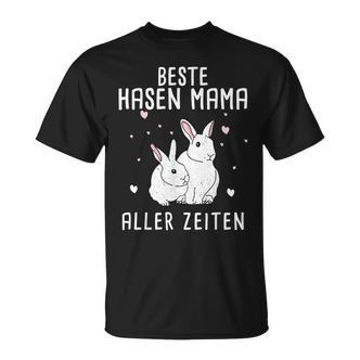 Beste Hasen-Mama Aller Zeiten T-Shirt - Seseable De