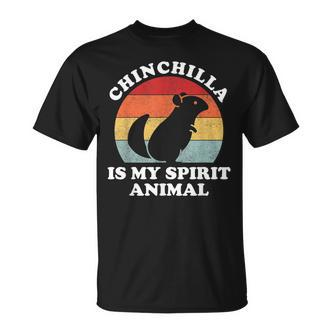 Chinchilla Ist Mein Geistertier Süßer Tierliebhaber T-Shirt - Seseable De