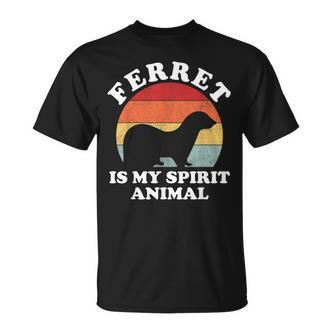 Frettchen Ist Mein Geist Tierliebhaber T-Shirt - Seseable De