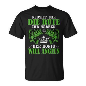 Herren Der König Will Angeln Fischer Angler Geschenk T-Shirt - Seseable De