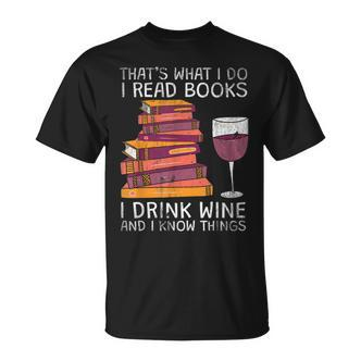 Was Ich Lese Bücher Trinke Wein T-Shirt - Seseable De