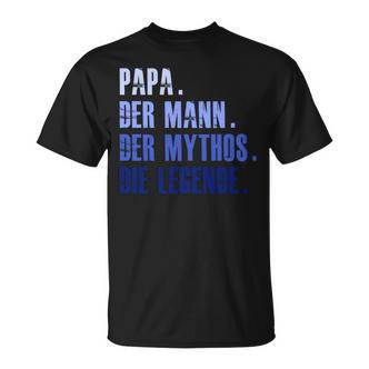 Papa Mythos Legende Vater Geburtstag Geschenkidee Geschenk Langarm T-Shirt - Seseable De