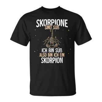 Skorpione Sind Süß Skorpion T-Shirt - Seseable De