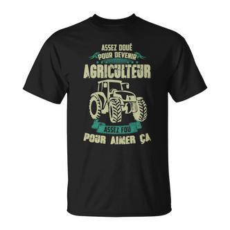 Traktor-Motiv T-Shirt Genug Liebe für Landwirtschaft, Schwarz - Seseable De