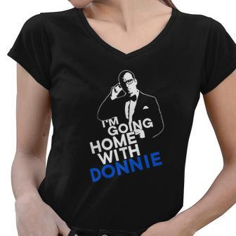 Going Home With Donnie Women V-Neck T-Shirt - Thegiftio UK