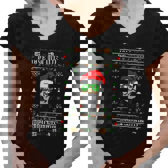 Have A Willie Merry Christmas Women V-Neck T-Shirt - Thegiftio