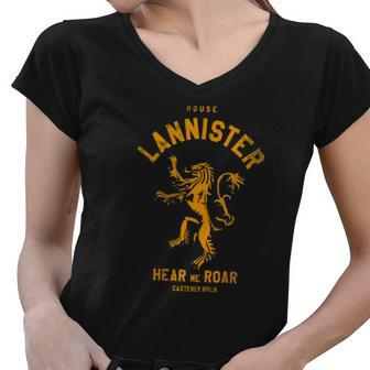 House Lannister Cute Women V-Neck T-Shirt - Thegiftio UK
