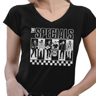 The Specials Women V-Neck T-Shirt - Thegiftio UK