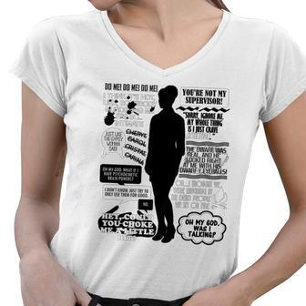 Archer - Cheryl Tunt Quotes Women V-Neck T-Shirt - Thegiftio UK
