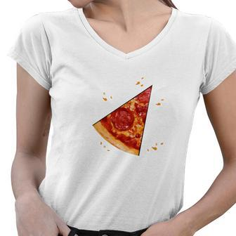 Kids Matching Pizza Slice Shirts For Dad And Son Kids Toddler Boy Women V-Neck T-Shirt - Thegiftio UK