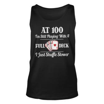 100Th Birthday T Shirt 100 Year Old Cards Shirt Tank Top | Mazezy