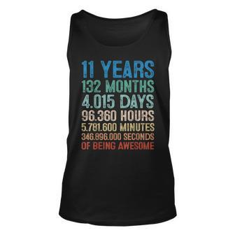 11 Year Old Decorations 11Th Bday Awesome 2012 Birthday Tank Top | Mazezy