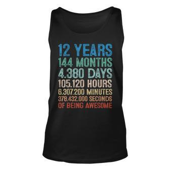12 Year Old Decorations 12Th Bday Awesome 2011 Birthday Tank Top | Mazezy