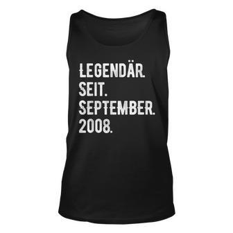 15 Geburtstag Geschenk 15 Jahre Legendär Seit September 200 Tank Top - Seseable