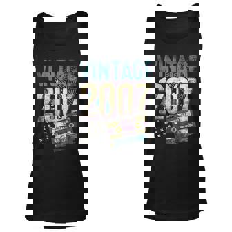 16 Year Old Vintage 2007 Limited Edition 16Th Birthday V2 Tank Top | Mazezy
