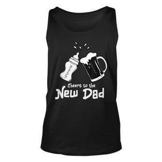 1St Time Dad Apparel For Dad To Be Unisex Tank Top - Thegiftio UK