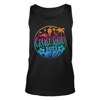 2023 Cruise Squad Vacation Beach Matching Group Unisex Tank Top - Thegiftio UK