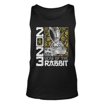 2023 Year Of The Rabbit Chinese Zodiac Chinese New Year Unisex Tank Top | Mazezy