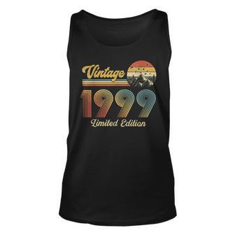 24 Year Old Gifts Made In 1999 Vintage 24Th Birthday Retro Unisex Tank Top - Seseable