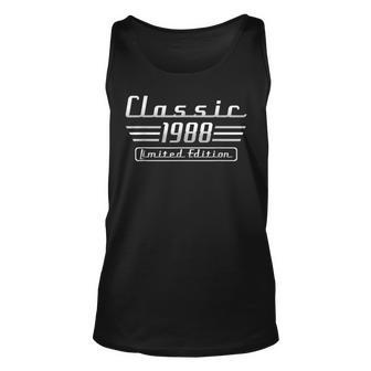 35 Year Old Vintage 1988 Classic Car 35Th Birthday Gifts V3 Unisex Tank Top - Thegiftio UK