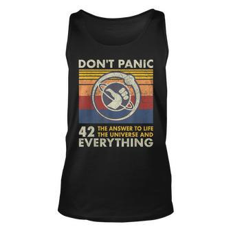 42 Answer To All Questions - Life Universe Everything Unisex Tank Top | Mazezy CA