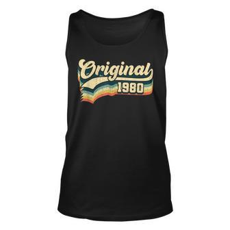 42 Geburtstag Geschenk Original Männer Frauen Jahrgang 1980 Tank Top - Seseable