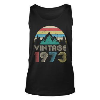 46Th Birthday Gift Vintage 1973 46 Years Old  Unisex Tank Top