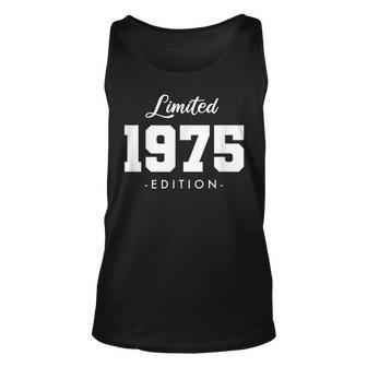 47 Jahre Jahrgang 1975 Limited Edition 47 Geburtstag Tank Top - Seseable