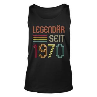 51 Geburtstag Legendär Seit 1970 Geschenk Tank Top - Seseable