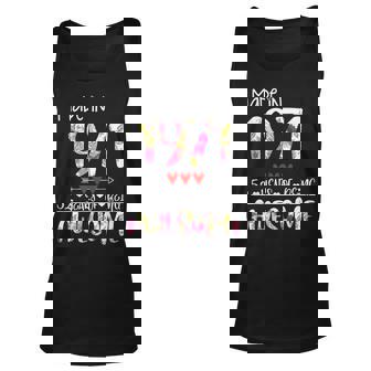 52Th Birthday Gifts For Women Floral Made In 1971 Birthday Unisex Tank Top - Seseable