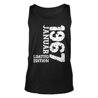 56 Geburtstag Frauen Männer Limited Edition Januar 1967 Tank Top - Seseable